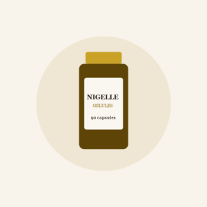 Gélules d'huile de nigelle, pilulier de 90 capsules