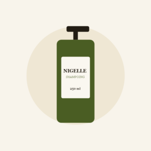 Shampoing à l'huile de nigelle 250 ml, flacon pompe